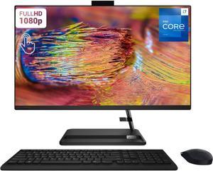 Lenovo IdeaCentre 3i AllinOne Desktop 27 FHD Touchscreen Intel Core i713620H 32GB RAM 2TB SSD Webcam HDMI WiFi 6 Wireless Mouse and Keyboard Windows 11 Home