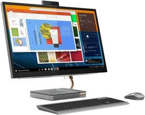 Lenovo 27" QHD (2560x1440) Touchscreen All-in-One Ideacentre 5 PC with 10th Gen Intel 6 Core i5-10400T Processor, 8GB DDR4 RAM, 256GB SSD and 1TB HDD, 1080p IR HD Camera, and Windows 10 P (F0FA0012US)