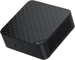 Beelink SER6-P Gaming Mini PC, Mini Computers with AMD Ryzen 9 6900HX (8C/16T up to 4.9Ghz), 16G DDR5+500G M.2 2280 PCIe 4.0x4 SSD, WiFi 6, LAN 2.5G, 4K, BT 5.2, HDMI 2.1, DP 1.4, USB4