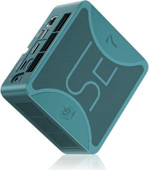 Beelink Mini PC SER7 with AMD Ryzen 7 7840HS Mini Computer(8C/16T, up to 5.1GHz), 32GB DDR5 1TB NVMe SSD, 4K HD Quad Display HDMI/DP1.4/Type-C, WiFi 6, Bluetooth 5.2, 2.5Gbps Ethernet,OS