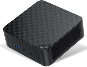 Beelink SER6 Gaming Mini PC, Ryzen 9 6900HX (up to 4.9GHz) Mini Computer, AMD Radeon 680M, 32GB DDR5 RAM + 1TB PCIe4.0x4 SSD, 4K Triple Displays, HDMI, DP, USB4, WiFi 6