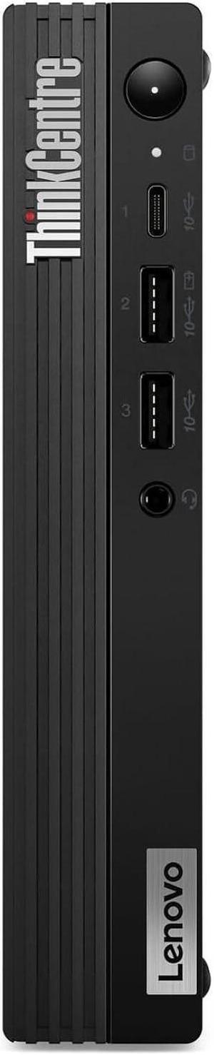 Lenovo ThinkCentre M80q Gen 4 Tiny Desktop PC - 13th Gen Intel Core i5-13500T 14-Core up to 4.60 GHz, 32GB DDR5 RAM, 2TB NVMe SSD + 2TB HDD, Intel UHD Graphics 770, Keyboard  and  Mouse, Windows 11 Pr