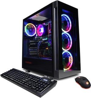 CyberpowerPC Gamer Master Gaming PC AMD Ryzen 5 7600 38GHz GeForce RTX 4060 8GB 16GB DDR5 500GB NVMe SSD WiFi Ready and Windows 11 Home GMA2700A GMA2700A