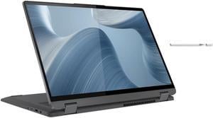 Lenovo IdeaPad Flex 5 16 2in1 Touchscreen Laptop  Intel Core i71255U  Intel Iris Xe Graphics  16GB RAM  512GB SSD  Backlit Keyboard  Fingerprint  Windows 11 Home  Bundle with Stylus Pen