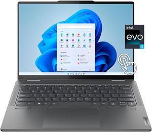 Lenovo Yoga 7i 2-in-1 14" 2.2K Touchscreen Laptop, Intel Evo Platform, 8GB Memory 1TB SSD, Intel Core i5-1335U Processor, Intel Iris Xe Graphics, Backlit KB, WiFi 6E, Win11, Storm Grey, W/GaLiMu