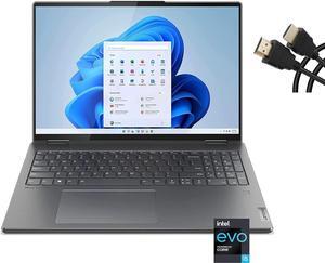 Lenovo Yoga 7i 16 inch 2.5K Touchscreen (2560 x 1600) 2-in-1 Convertible Laptop Computer, Intel Evo Platform, Core i5-1240P, 8GB Memory, 1TB SSD, Backlit Keyboard, Storm Grey