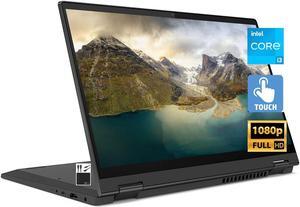 Lenovo 2022 Newest Flex 5i 14" FHD Touchscreen 2-in-1 Laptop Computer, Dual Core Intel i3-1115G4 (Upto 4.1GHz, Beats i5-1030G7), 4GB RAM, 128GB SSD, WiFi, Webcam, Graphite Grey, Win 11S+MarxsolCables
