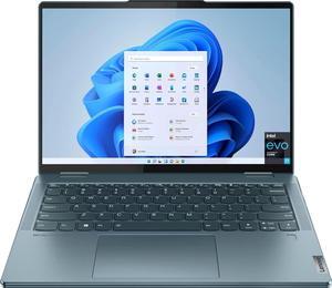 Latest LENOVO Yoga 7i 2-in-1 Laptop | 14" 2.2K Touchscreen | Intel 10-Core i7-1255U | Iris Xe Graphics | 16GB LPDDR5 512GB SSD | WI-FI 6E | Thunderbolt 4 | HDMI | Backlit KB | FPR | Windows (82QE000K)