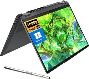 Lenovo IdeaPad Flex 5 2in1 14 FHD Touchscreen Laptop 6Core AMD Ryzen 5 5500UBeats i71165G7 WIFI6 Backlit KB Fingerprint WStylus Pen Win11 Home Grey16GB1TB SSD