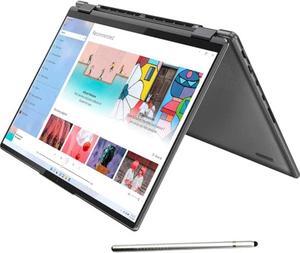 Lenovo Yoga 7i 2-in-1 Laptop, 16" 2.5K Touchscreen, Intel 12th Evo Platform 12-Core i5-1240P, 8GB LPDDR5 RAM, 512GB SSD, Intel Iris Xe Graphics, Backlit KB, FP, Win11 H, W/Stylus Pen