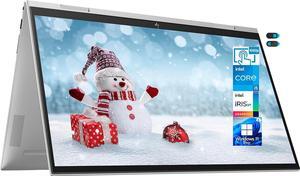 HP Envy X360 15 2-in-1 Convertible Laptop, 15.6" FHD IPS Touchscreen, Intel i5-1135G7, 16GB DDR4 RAM, 512GB PCIe SSD, AMD Radeon Vega 7, Backlit KB, WiFi 6, Windows 11 Pro, YSC Accessory