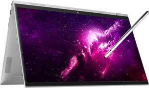 HP New Envy x360 2-in-1 15.6" Touchscreen Laptop, Intel Core i5-1135G7, Intel Iris Xe Graphics, 16GB DDR4 RAM, 512GB PCIE SSD, Backlit Keyboard, Fingerprint, Stylus Pen, Win 10 Home, Silver