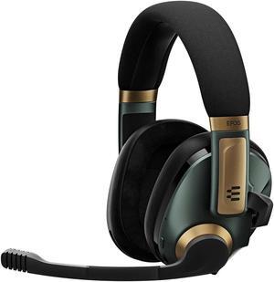 EPOS Gaming H3Pro Hybrid Gaming Headset - PC Headphones with Microphone - Noise-Cancellation, Adjustable, Smart Button Audio Mixing, Bluetooth, Gaming Suite, Surround Sound - (Racing Gre (H3ProHybrid)