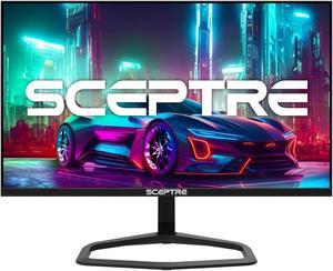 Sceptre New 24.5-inch Gaming Monitor 240Hz 1ms DisplayPort x2 HDMI x2 100% sRGB AMD FreeSync Premium Build-in Speakers, Machine Black 2024 (E255B-FWD240 Series) (E255B-FWD240)