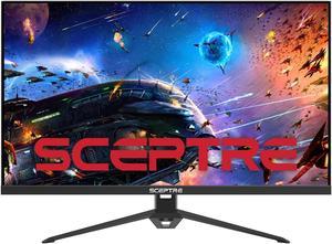 Sceptre 27inch IPS Gaming Monitor up to 165Hz DisplayPort HDMI 300 Lux Buildin Speakers Machine Black E278BFPT168 E278BFPT168