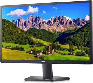 Dell 24 inch Monitor 2022 Newest FHD 16:9 with Comfortview (TUV-Certified), 75Hz Refresh Rate, 16.7 Million Colors, Anti-Glare with 3H Hardness, Black (1-Pack)