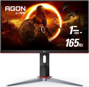 AOC Q27G2S 27" Gaming Monitor, QHD 2K 2560x1440, 165Hz 1ms, G-SYNC Compatible, Height Adjustable, 3-Year Zero-Bright-dot,Black (Q27G2S)