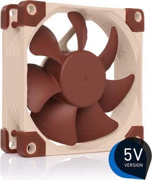 Noctua NF-A8 5V, Premium Quiet Fan with USB Power Adaptor Cable, 3-Pin, 5V Version (80mm, Brown)