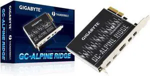 GIGABYTE (Alpine Ridge Thunderbolt 3 PCIe Card Components Other GC-Alpine Ridge GIGABYTE (Alpine Ridge Thunderbolt 3 PCIe Card Components Other GC-Alpine Ridge