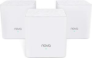 Tenda MW3 Nova Wave 2 802.11AC, Mu-Mimo Whole Home Wi-Fi Mesh System, 3-Pack
