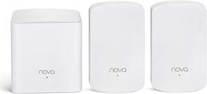 Tenda Nova Whole Home Mesh WiFi System - Replaces Gigabit AC WiFi Router and Extenders, Dual Band, Works with  Alexa, Built for Smart Home, Up to 3, 500 Sq. ft. Coverage (MW5 3-PK).