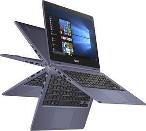 ASUS VivoBook Go 14 Flip Thin and Light 2-in-1 Laptop, 14” FHD Touch, Intel  Pentium Silver N6000 CPU, UHD Graphics, 4GB RAM, 128GB eMMC, Fingerprint