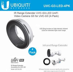 Ubiquiti Networks 4 Pack UniFi G3 Series IR LED Range Extender for UVC-G3 Bullet Camera