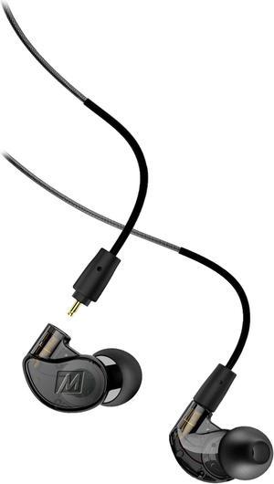 MEE audio M6 PRO Musicians’ In-Ear Monitors with Detachable Cables; Universal-Fit and Noise-Isolating (2nd Generation) (Black)