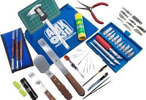 Pro Grade 3D Printer Tool Kit Plus- All The 3D Printing Tools & Accessories to Remove, Clean & Finish 3D Prints Plus Printer Tune-up Toolkit – Spatulas, Pliers, Tweezers, Caliper, Levels and More