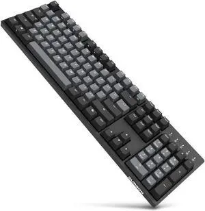 Durgod Taurus K310 Mechanical Gaming Keyboard - 104 Keys - Double Shot PBT - NKRO - USB Type C (Cherry Brown, Grey)