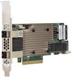 Broadcom MegaRAID 9480-8i8e - Storage controller (RAID) - 16 Channel - SATA 6Gb/s/SAS 12Gb/s low profile - 1200 MBps - RAID 0, 1, 5, 6, 10, 50, JBOD, 60 - PCIe 3.1 x 8