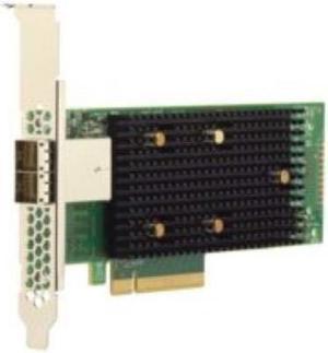 Broadcom HBA 9400-8e - Storage controller - 8 Channel - SATA 6Gb/s/SAS 12Gb/s low profile - 1.2 GBps - RAID JBOD - PCIe 3.1 x 8