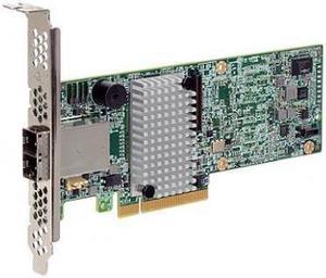 LSI MegaRAID SAS 9380-8e / 12Gb/s SAS - PCI Express 3.0 x8 - Plug-in Card - RAID Supported - 0, 1, 5, 6, 10, 50, 60 RAID Level - 8 SAS Port(s) / LSI00438 /