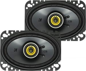 Kicker 46CSC464 Car Audio 4x6 Coaxial Full Range Stereo Speakers Pair CSC46