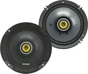 Kicker 46CSC654 Car Audio 6 1/2" Coaxial Full Range Stereo Speakers Pair CSC65
