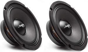 (2) Skar Audio FSX8-4 350-Watt 8-Inch 4 Ohm MID-Range Loudspeakers - 2 Speakers