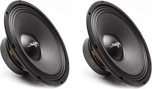 (2) Skar Audio FSX10-8 400-Watt 10-Inch 8 Ohm MID-Range Loudspeakers - 2 Speakers