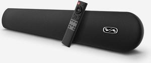 Soundbar, MEGACRA 80 Watts TV Sound Bar Home Theater Speaker with Dual Connection Way, Bluetooth 5.0, Movie/Music/Dialogue Audio Mode, Enhanced Bass Technology, Bass Adjustable, Wall Mountable