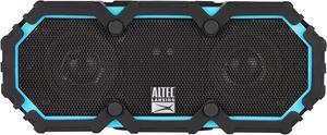 Altec Lansing iMW477 Mini Life Jacket Bluetooth Speaker Waterproof Wireless Bluetooth Speaker, Hands-Free Extended Battery Outdoor Speaker, Ultra-Portable 10ft Range, Blue/Black