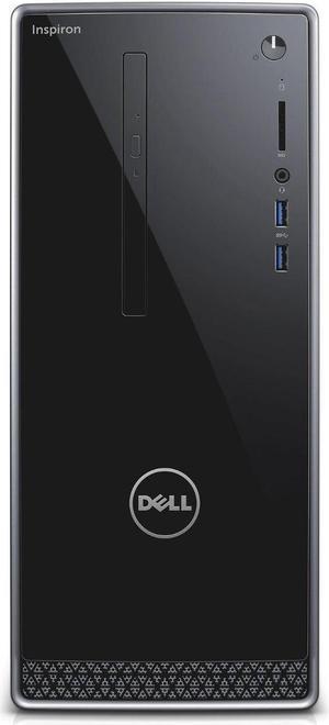 2016 Dell Inspiron 3650 Desktop Black (Intel Core i3-6100 Processor 3.70 GHz, 8GB DDR3L RAM, 1TB HDD, DVD, Wifi, Bluetooth, Windows 7/10 Professional) Keyboard/Mouse Included