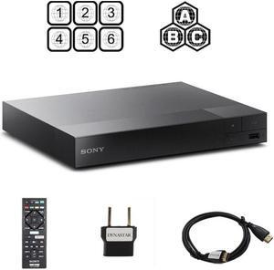 Sony BDP-S1700 Multi Region Blu-ray DVD, Region Free Player 110-240 Volts, HDMI Cable & Dynastar Plug Adapter Package Smart / Region Free