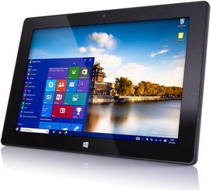 10" Windows 10 Fusion5 Ultra Slim Windows Tablet PC- (4GB RAM, 64GB Storage, FWIN232+ Model, Full Size USB 3.0, Intel Quad-core, 5MP and 2MP Dual Cameras, Bluetooth, October 2018 Model,Windows 10 S