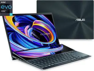 ASUS ZenBook Duo UX482EGR-XB74T 14" FHD 1920x1080 Laptop i7-1195G7 16GB RAM 1TB SSD GeForce MX450 2GB W11