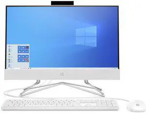 HP 22-DD0010 21.5" All-in-One PC AMD 3050U 4GB DDR4 256GB SSD DVD Writer Win10
