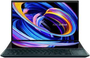 Refurbished Asus ZenBook Pro Duo UX582ZMXS96T 156 OLED FHD Touch 1920 x 1080 Laptop Intel i912900H 25GHz Tetradecacore 14 Core 32GB DDR5 1TB M2 NVMe PCIe 40 SSD NVIDIA GeForce RTX 3060 6GB W11P