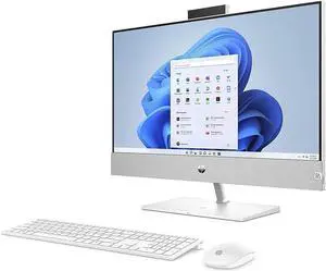 HP Pavilion 24-ca0029 23.8" FHD IPS LED All-In-One PC AMD Ryzen 5 5500U 2.1 GHz up to 4.0 GHz 16GB DDR4-3200 RAM 512GB PCIe NVMe M.2 SSD AMD Radeon Graphics Windows 11 Home - 577H6AA