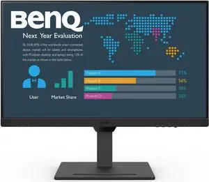 BENQ BL2790QT 27" 2K QHD Monitor, 75Hz, 5ms, 16:9 Adjustment Capabilities, HDMI & Display Port, Flicker-free