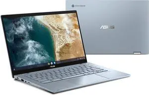Asus Chromebook Flip CX5 14" FHD Touchscreen Laptop Intel Core i7-1160G7 1.2 GHz up to 4.4 GHz Intel Iris Xe 16GB LPDDR4X RAM 512GB NVMe PCIe SSD Chrome OS - CX5400FMA-DN762T-S