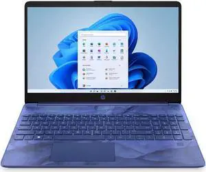 HP 15-dy0703ds 15.6" Intel Celeron N4120 1.1 GHz up to 2.6 GHz 4GB DDR4-2400 SDRAM 128GB SATA 3 TLC M.2 SSD Intel UHD Graphics 600 Windows 11 Home in S mode Laptop - 6Z9N4UA