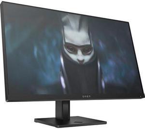 HP OMEN 24" FHD IPS 165Hz Gaming Monitor 1ms Aspect Ratio 16:9 300 cd/m2 1000:1 Pixel pitch 93 ppi VESA 100 mm HDMI DisplayPort Height Tilt Adjustment, Black - 780D9AA